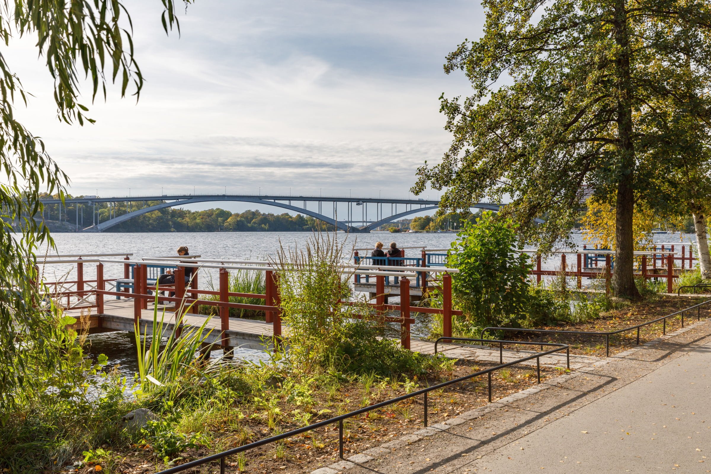 Norr Mälarstrand Funkia landskapsarkitektur